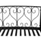7FT Decorative Metal Arch Footbridge Garden Bridge With Safety Siderails (SAK53829) - Saksby Wholesale - Design