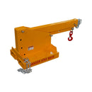 80-Inch 2500KG Heavy-Duty Fork Mounted Telescopic Jib Boom Crane (SAK90437) - Saksby Wholesale - Back Side View