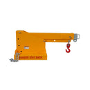 80-Inch 2500KG Heavy-Duty Fork Mounted Telescopic Jib Boom Crane (SAK90437) - Saksby Wholesale - Fork Down View