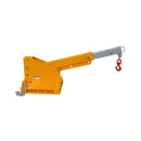 80-Inch 2500KG Heavy-Duty Fork Mounted Telescopic Jib Boom Crane (SAK90437) - Saksby Wholesale - Side View