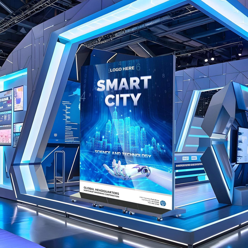 80-Inch Commercial High-Resolution LED Digital Advertising Signage Display (SAK50816) - Saksby Wholesale - Lifestyle In Studio