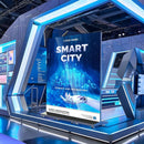 80-Inch Commercial High-Resolution LED Digital Advertising Signage Display (SAK50816) - Saksby Wholesale - Lifestyle In Studio