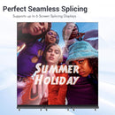 80-Inch Commercial High-Resolution LED Digital Advertising Signage Display (SAK50816) - Saksby Wholesale - Seamless Splicing
