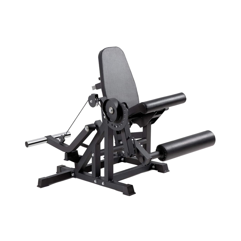 800LBS Adjustable Lower Body Leg Extension And Curl Machine (SAK70528) - Saksby Wholesale - Front Side View