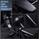 800LBS Adjustable Lower Body Leg Extension And Curl Machine (SAK70528) - Saksby Wholesale - Parts View