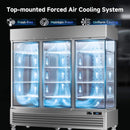 82-Inch Commercial 72 Cu.Ft 3-Door WiFi Refrigerator With Smart App Control (SAK58320) - Saksby Wholesale - Air Cooling System View