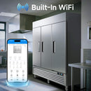 82-Inch Commercial 72 Cu.Ft 3-Door WiFi Refrigerator With Smart App Control (SAK58320) - Saksby Wholesale - WiFi Features View