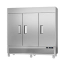 82-Inch Commercial 72 Cu.Ft 3-Door WiFi Refrigerator With Smart App Control (SAK58320) - Saksby Wholesale - Front Left View