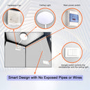 82-Inch Two-Person Portable Outdoor Toilet Cabin - Saksby Wholesale - Smart Design