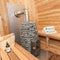 HUUM HIVE Wood Series Premium Wood-Fired Sauna Stove With Sauna Stones (SAK61230)