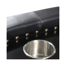 96-Inch Premium 10-Player Poker Table With Cup Holders And Chip Tray (SAK16495) - Saksby Wholesale - Cup Holder View