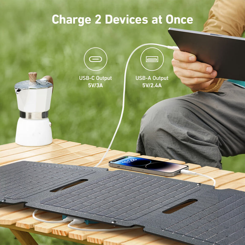 ANKER SOLIX PS30 Portable Solar Panel (SAK18463)