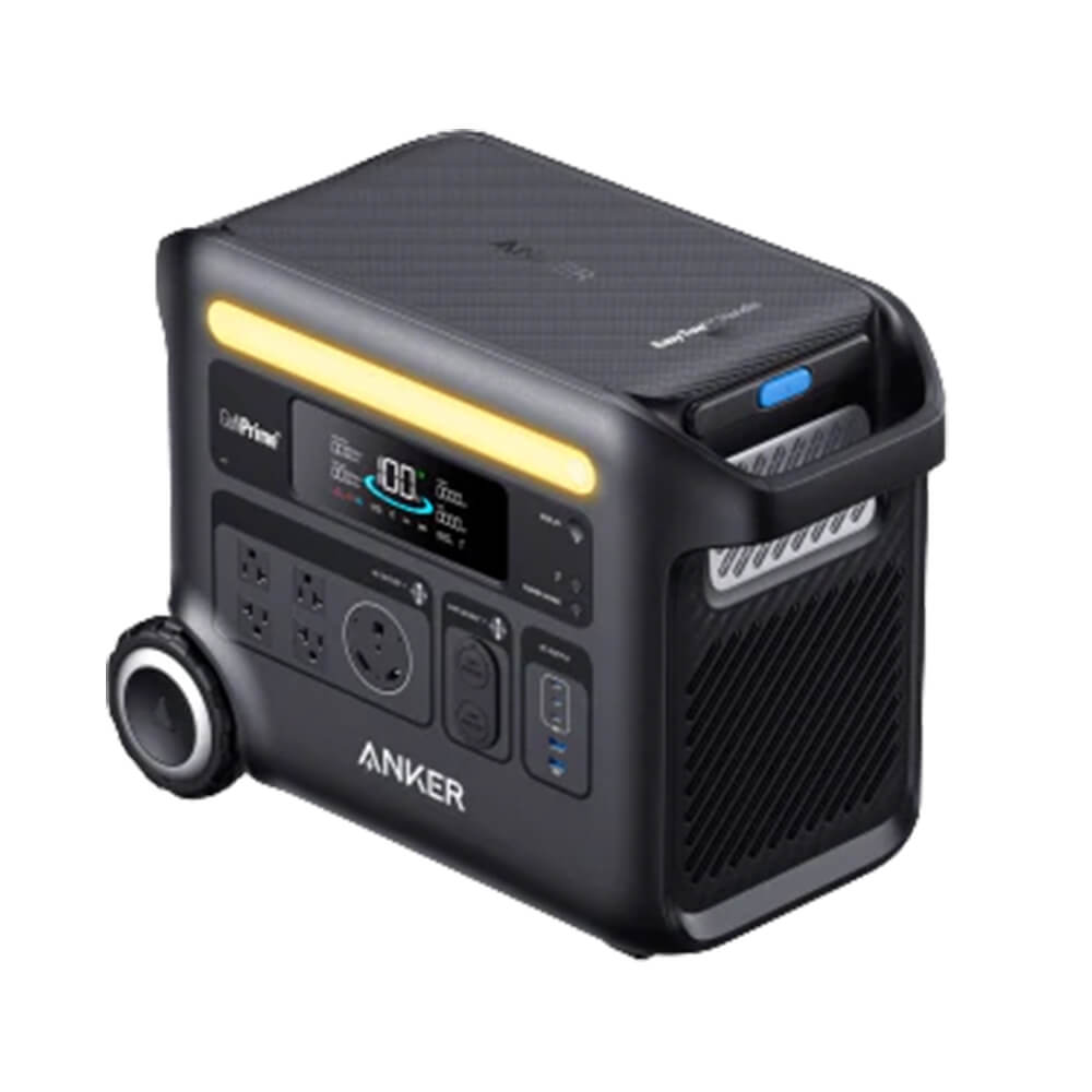 Anker Solix F2600 5120WH/2400W Smart Portable Power Station With Expansion Battery (SAK24763)