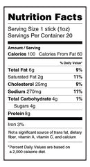 Tangy BBQ Flavor Snack Sticks - 20 count