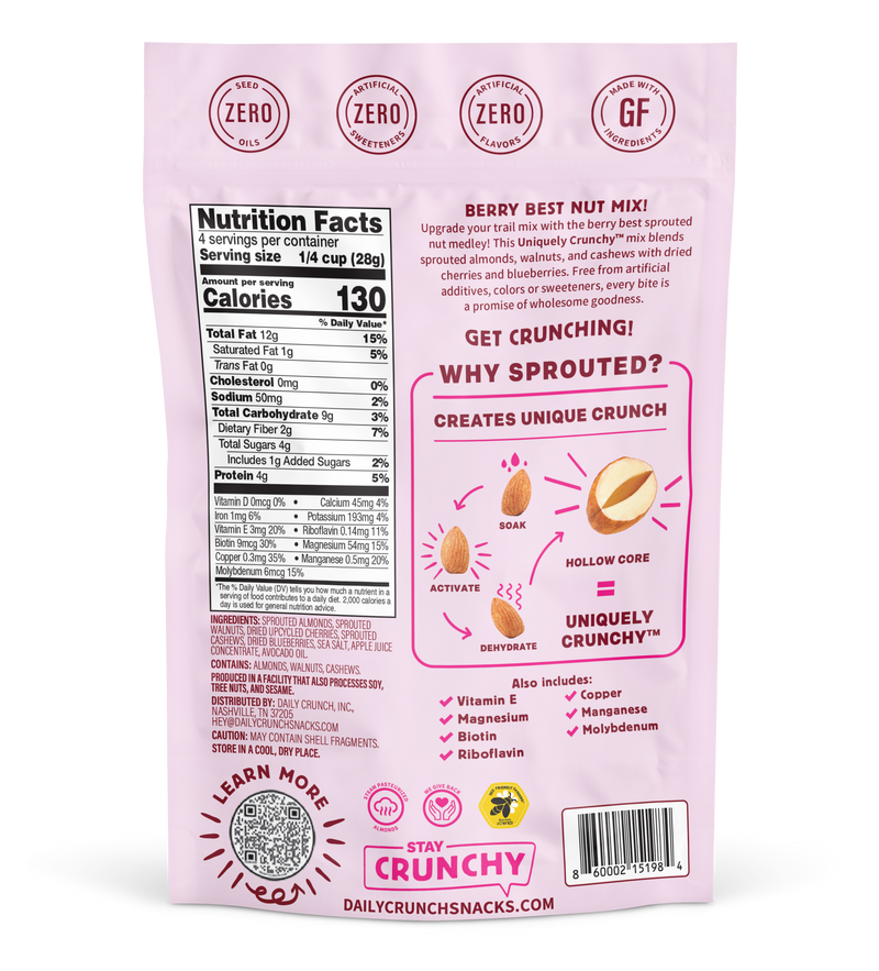 Daily Crunch Cherry Berry Nut Medley