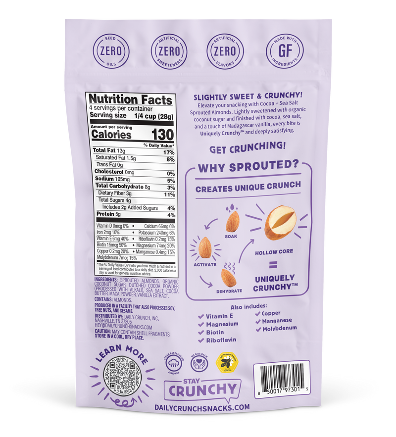 Daily Crunch Cocoa + Sea Salt