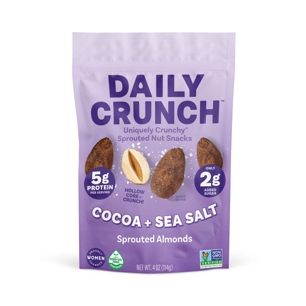 Daily Crunch Cocoa + Sea Salt Sprouted Almonds
