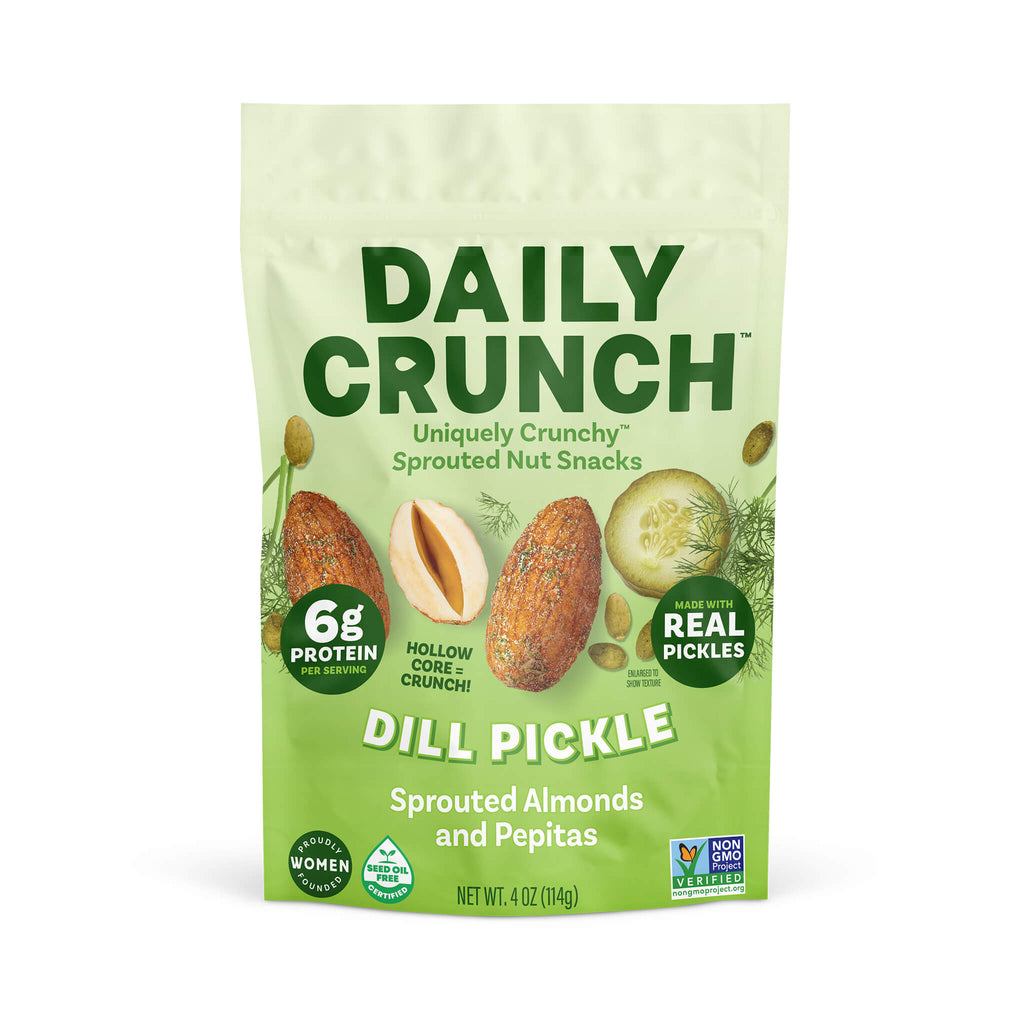 Daily Crunch Dill Pickle Sprouted Almonds And Pepitas