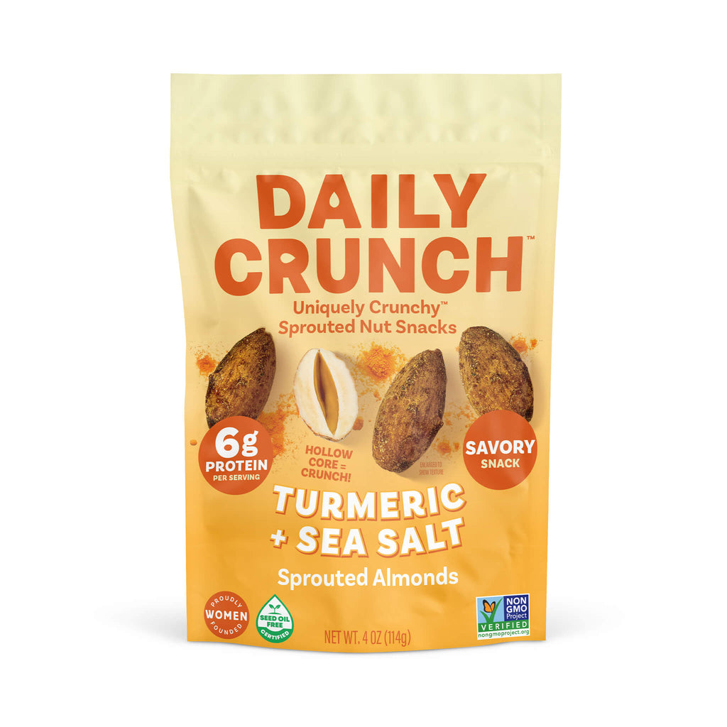 Daily Crunch Turmeric + Sea Salt Sprouted Almonds
