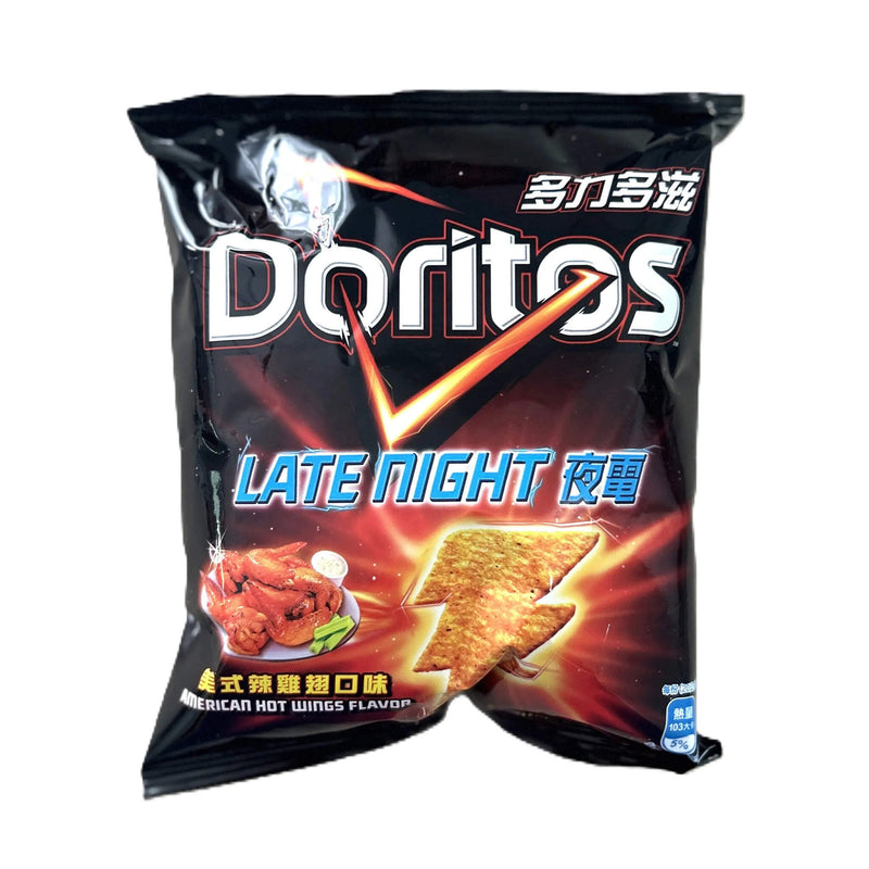 Doritos Late Night Buffalo Wing – Spicy Tangy Corn Chips 40G Bag (Taiwan)