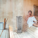 HARVIA Cilindro UL Certified Electric Sauna Heater With Digital Xenio Control Panel And WiFi Remote Control, 9KW (SAK86571)