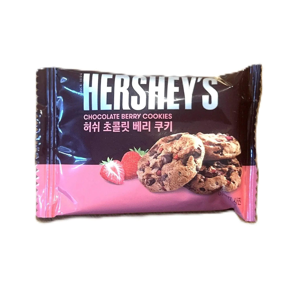 Hershey Strawberry & Berry Chocolate Chip Cookies | Rare Snack (Korea)