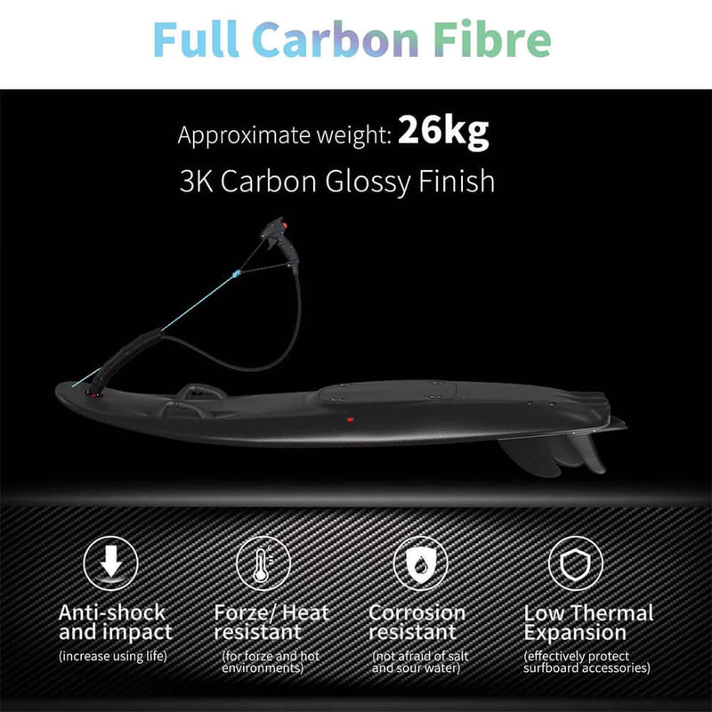 KOOTU P1 High-Performance Lightweight Electric Motorized Surfboard, 8.5KW (SAK69713)