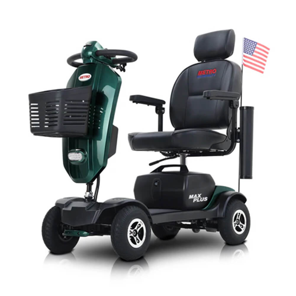 Metro Mobility Max Plus 24V/20AH Heavy Duty Electric Drive Mobility Scooter, 300LBS (93164752)