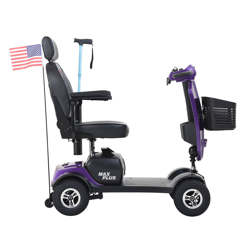 Metro Mobility Max Plus 24V/20AH Heavy Duty Electric Drive Mobility Scooter, 300LBS (93164752)