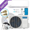 Mrcool DIY Easy Pro 9 000 BTU Single Zone 18 SEER Mini Split Air Conditioner Heat Pump 115V Saksby - Complete Kit