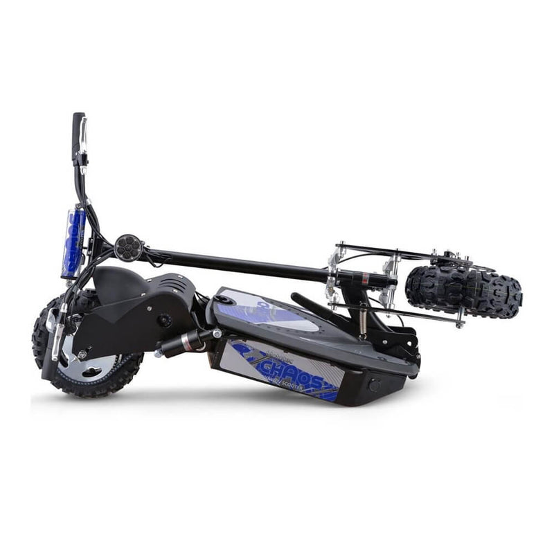 Mototec Chaos 2000W 60V High-Performance Foldable Black Electric Lithium Scooter With Large 11 Inch Wheels (SAK48793)