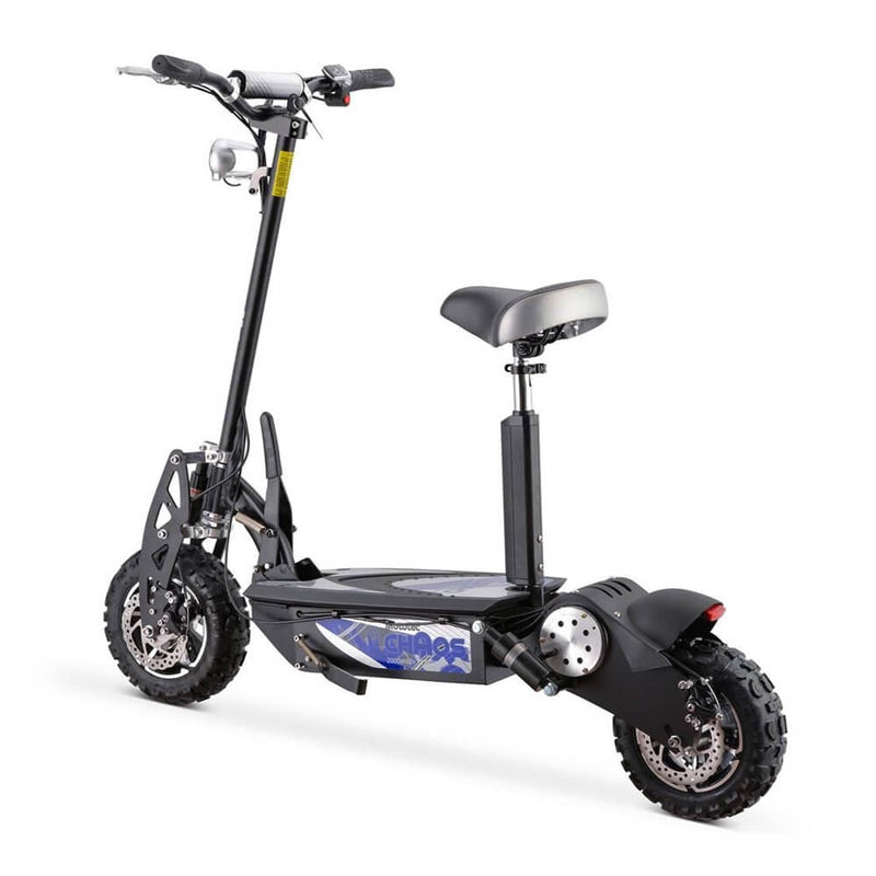 Mototec Chaos 2000W 60V High-Performance Foldable Black Electric Lithium Scooter With Large 11 Inch Wheels (SAK48793)