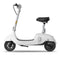 OKAI BEETLE PRO EA10C 900W 48V/10.4AH Small Foldable Electric Scooter With Seat, White (94173526) -Side View