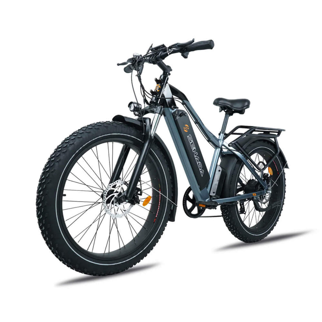 SENADA SABER PLUS 48V/21AH 1000W Electric All-Terrain Fat Tire Bike (SAK82547) - Front Left View