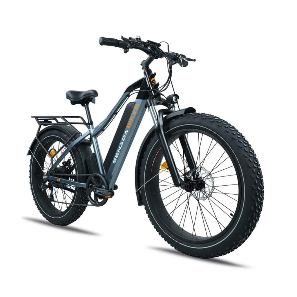 SENADA SABER PLUS 48V/21AH 1000W Electric All-Terrain Fat Tire Bike (SAK82547) - Front Right View