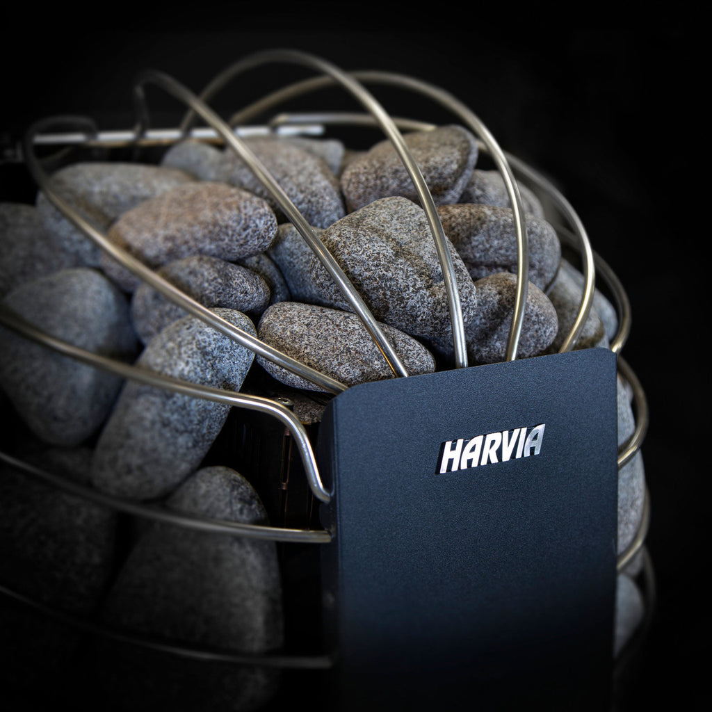 Harvia Spirit UL Certified Electric Sauna Heater With Digital Xenio Control Panel, WiFi Remote Control And Stones (SAK42565)