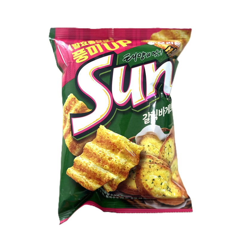 Sun Chips Garlic Baguette – Crunchy Multigrain Chips 80G Bag (Korea)