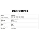 Advaning FS Series Freestanding Dual-Deploying Manual Retractable Awning [FS1110/1410] (SAK62975) - Saksby Wholesale - Specifications
