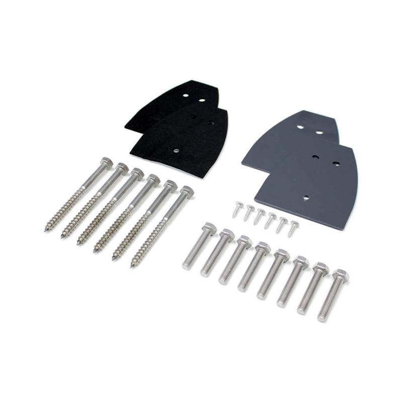 Advaning GA Series Clear Construction-Grade Tempered Glass Awning With Single Clamp (DA5535-DA6339) (SAK92613) - Saksby Wholesale - Tools View