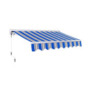 Advaning Luxury Series Fully-Assembled Retractable Sun Shade Canopy Awning (SAK31549) - Saksby Wholesale - Ocean Blue