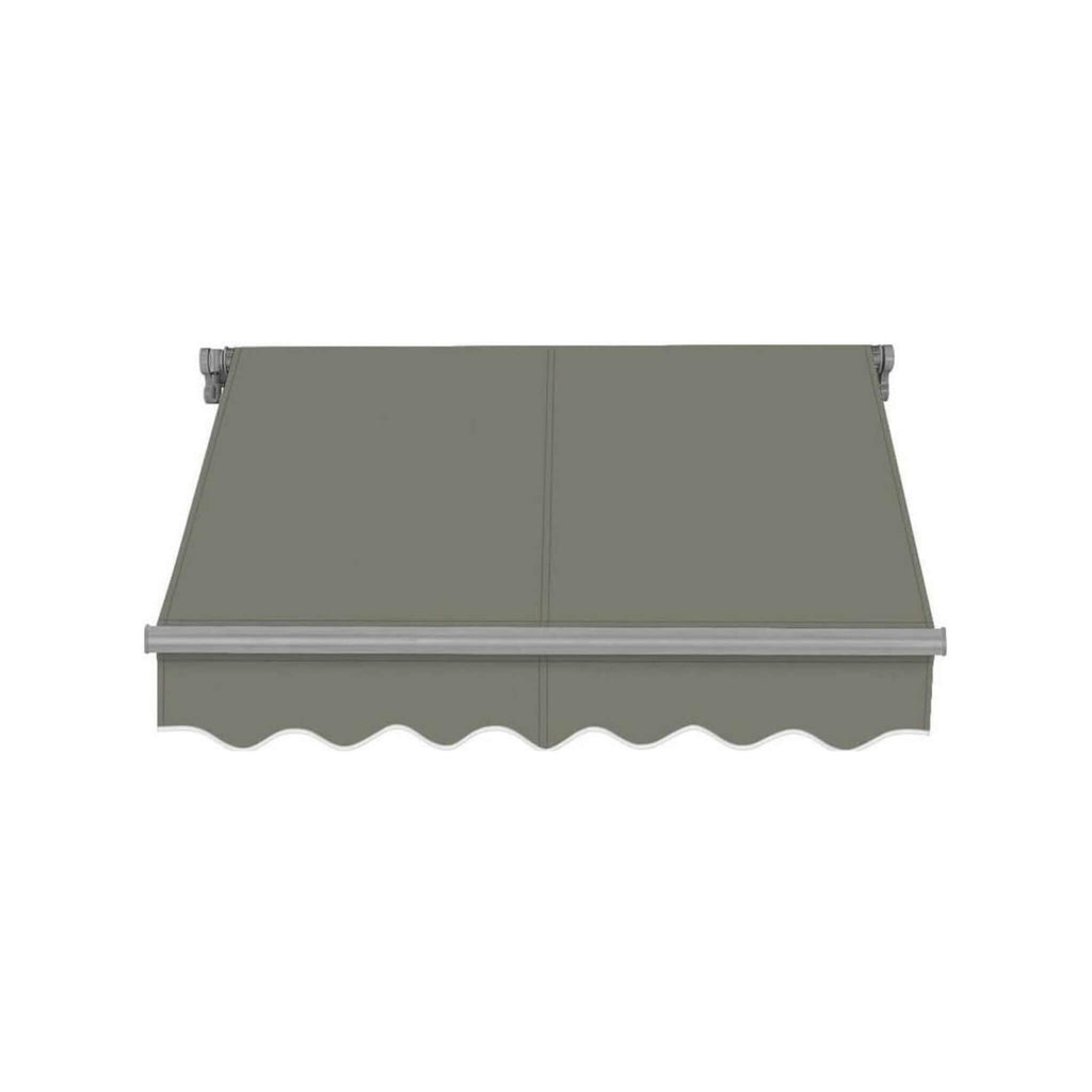 Advaning SG Series Manual Retractable Fully-Assembled Sun Shade Canopy Awning, Gray (MA1210-MA1410) (SAK53186) - Saksby Wholesale - Gray Color