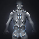 Airvana Zenith Full Body Zero Gravity Shiatsu Massage Chair With Heat And Voice Control (SAK93154) - Saksby Wholesale - Body Parts View