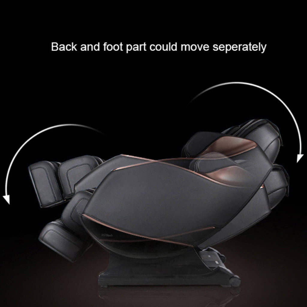 Airvana Zenith Full Body Zero Gravity Shiatsu Massage Chair With Heat And Voice Control (SAK93154) - Saksby Wholesale - Movement Details