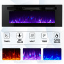 [AL60CLX2-G] MODERN FLAMES Built In Electric Fireplace With 60" LED Flame Technology (HBG12890)-HBG