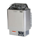 Aleko 4-Person Indoor Outdoor White Finland Pine Wet Dry Barrel Sauna With Bitumen Shingle Roofing & 4.5KW UL Certified KIP Harvia Heater [SB5PINECP-AP] (SAK82731) - Sasksby Wholesale - Harvia Heater View
