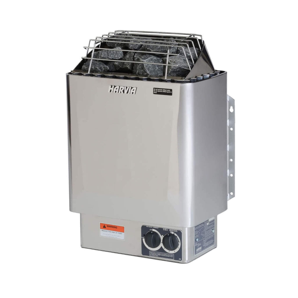 Aleko 4-Person Outdoor Rustic Cedar Barrel Steam Sauna With 4.5KW Harvia KIP Heater And Tempered Glass Door [SB4CED-AP] (SAK39482) - Saksby Wholesale -Design Details