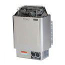 Aleko 8-Person Indoor Outdoor White Finland Pine Wet Dry Barrel Sauna With 8KW UL Certified KIP Harvia Heater [SB8PINECP-AP] (SAK64523) - Saksby Wholesale -Harvia Heater