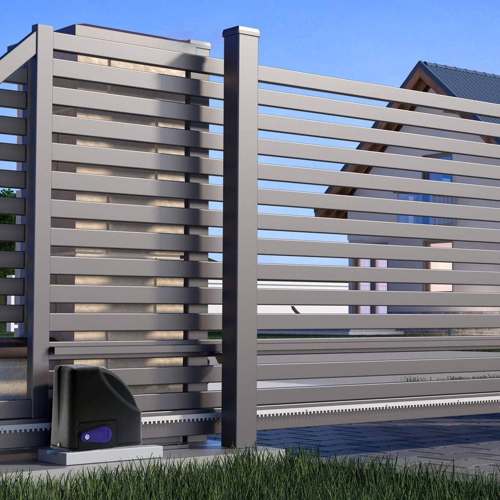 Aleko AR500 Gear-Driven Sliding Gate Opener [AR500NOR-AP] (SAK42859) - Saksby Wholesale - Lifesytle With Gate