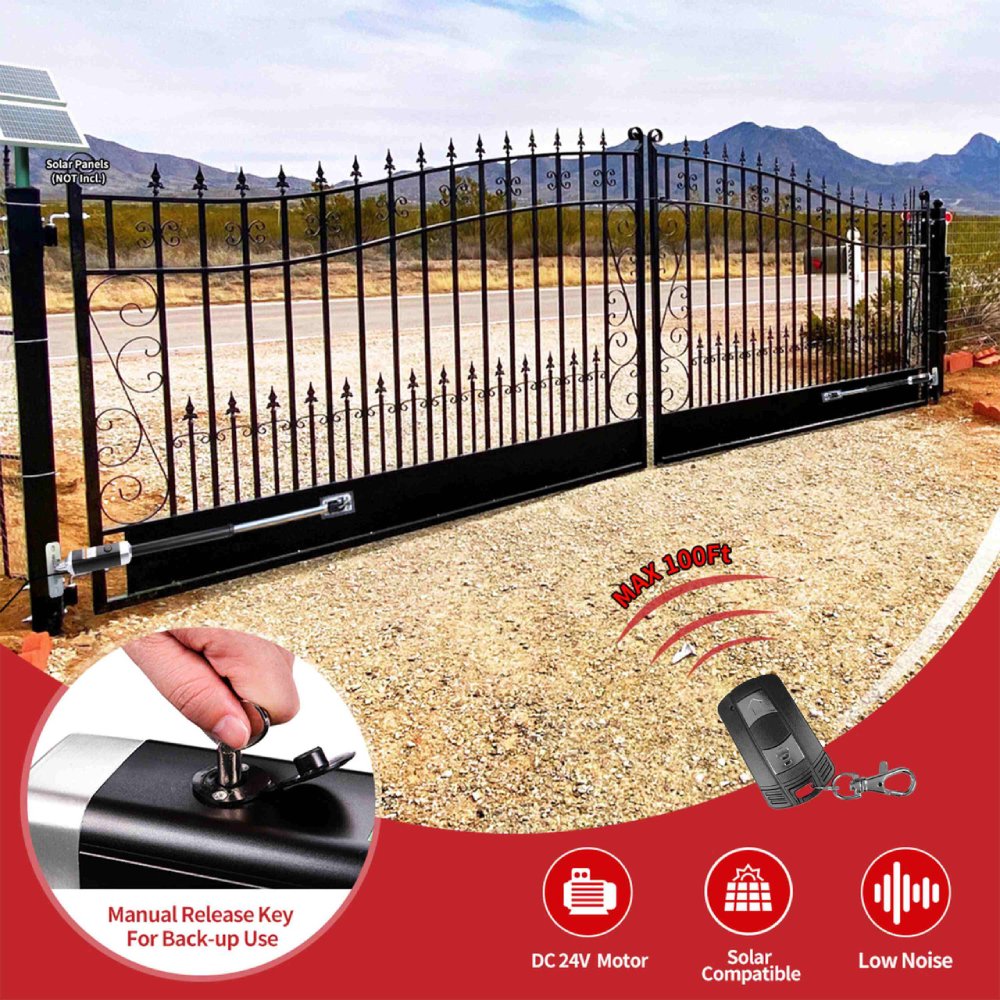 ALEKO Dual Swing Gate Operator Back Up Kit ACC2 [GG900/AS900 AC/DC] (SAK38529)-SAKSBY