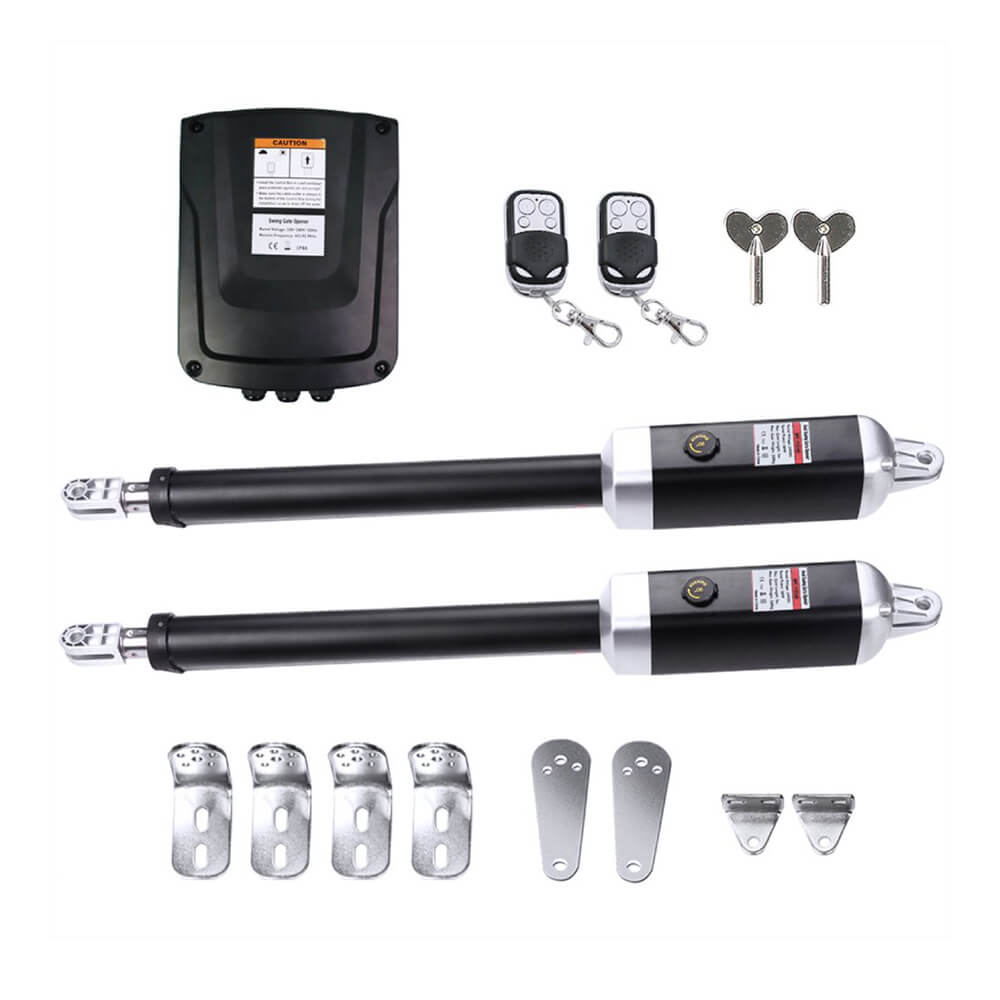 Aleko Dual Swing Gate Operator Basic Kit, 1760LBS [GG900/AS900 AC/DC] (SAK19056)